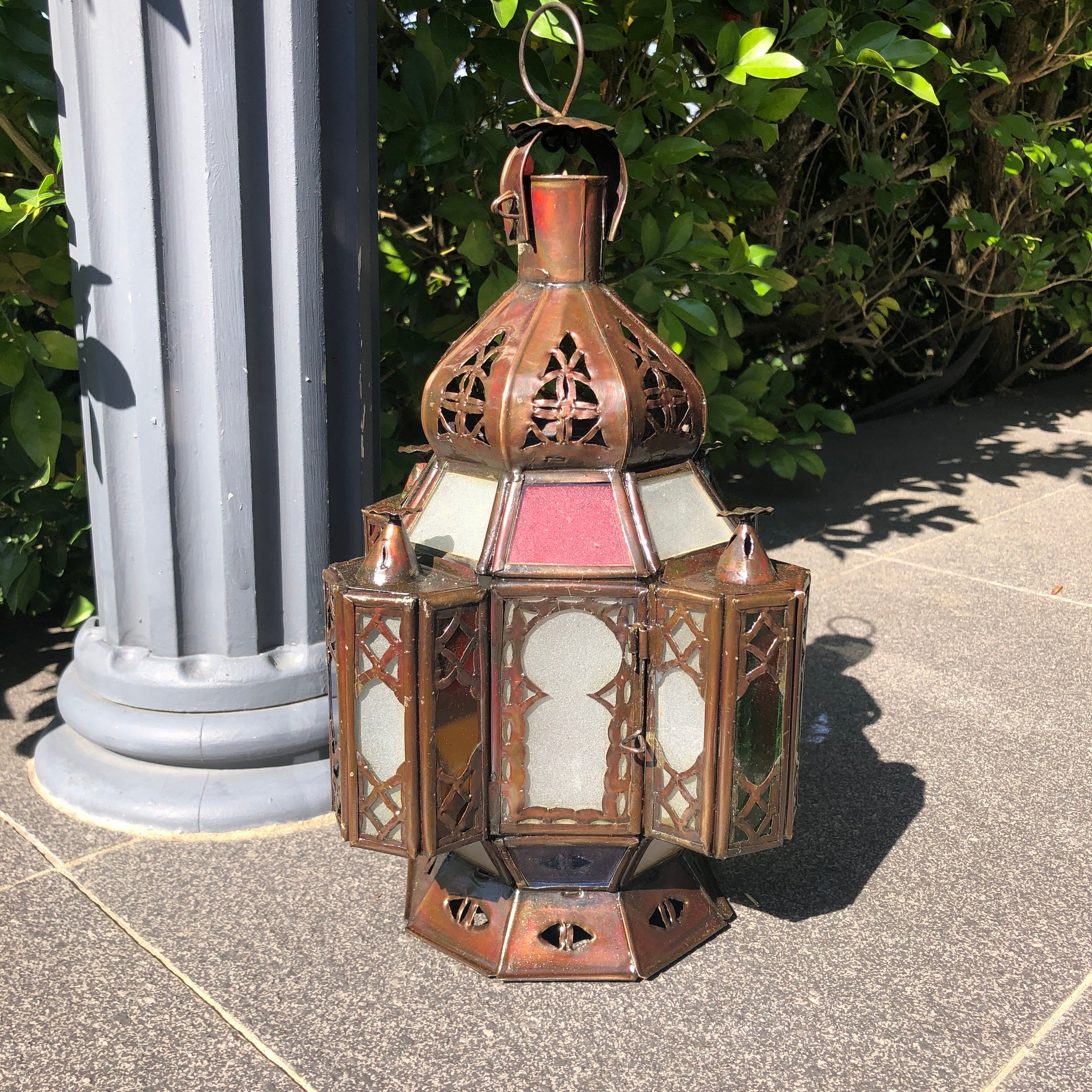 Genuine Moroccan Small Hanging Lantern