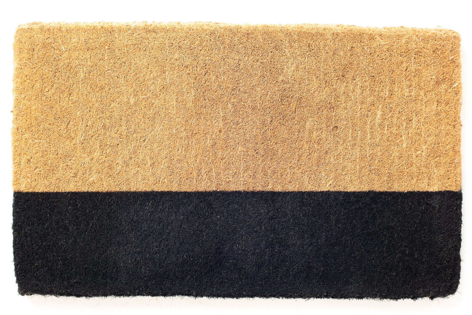Black Belt 100% Coir Doormat