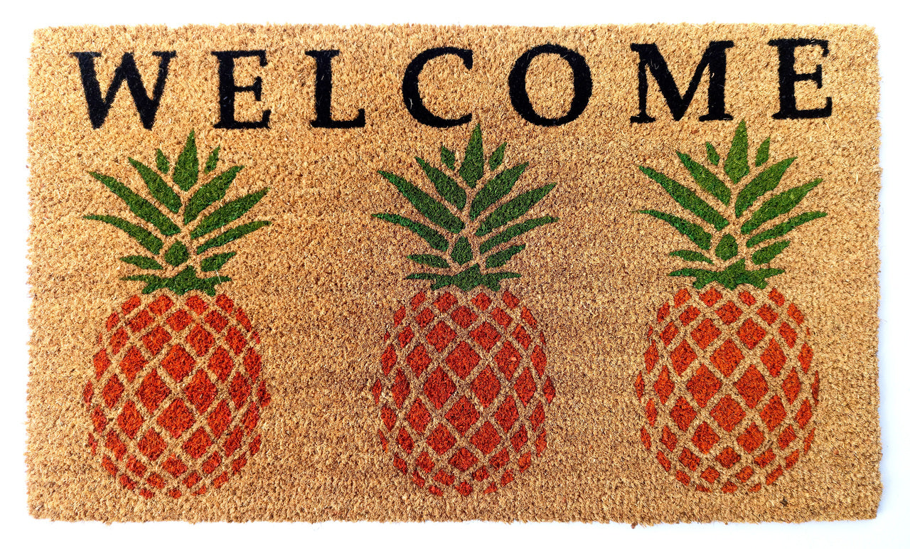 Pineapple Door Mat