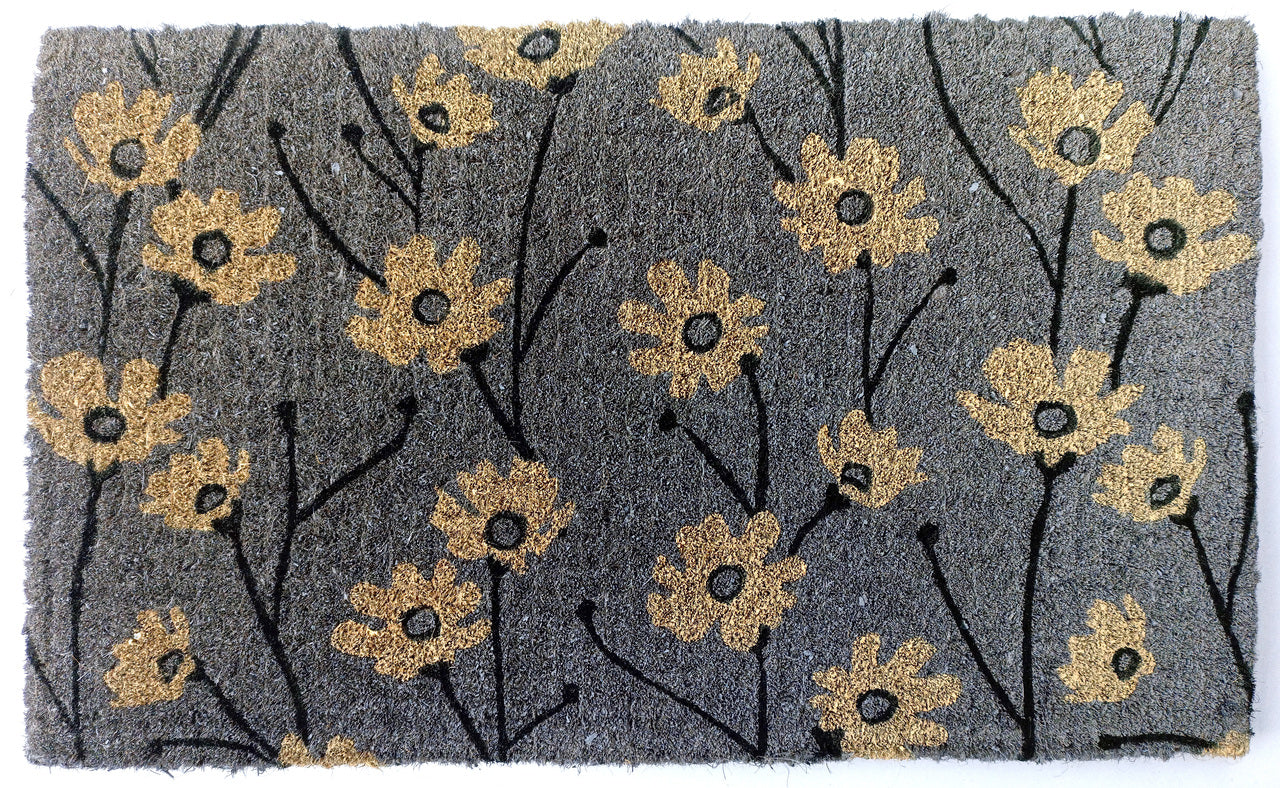 Wild Flowers Premium Door Mat
