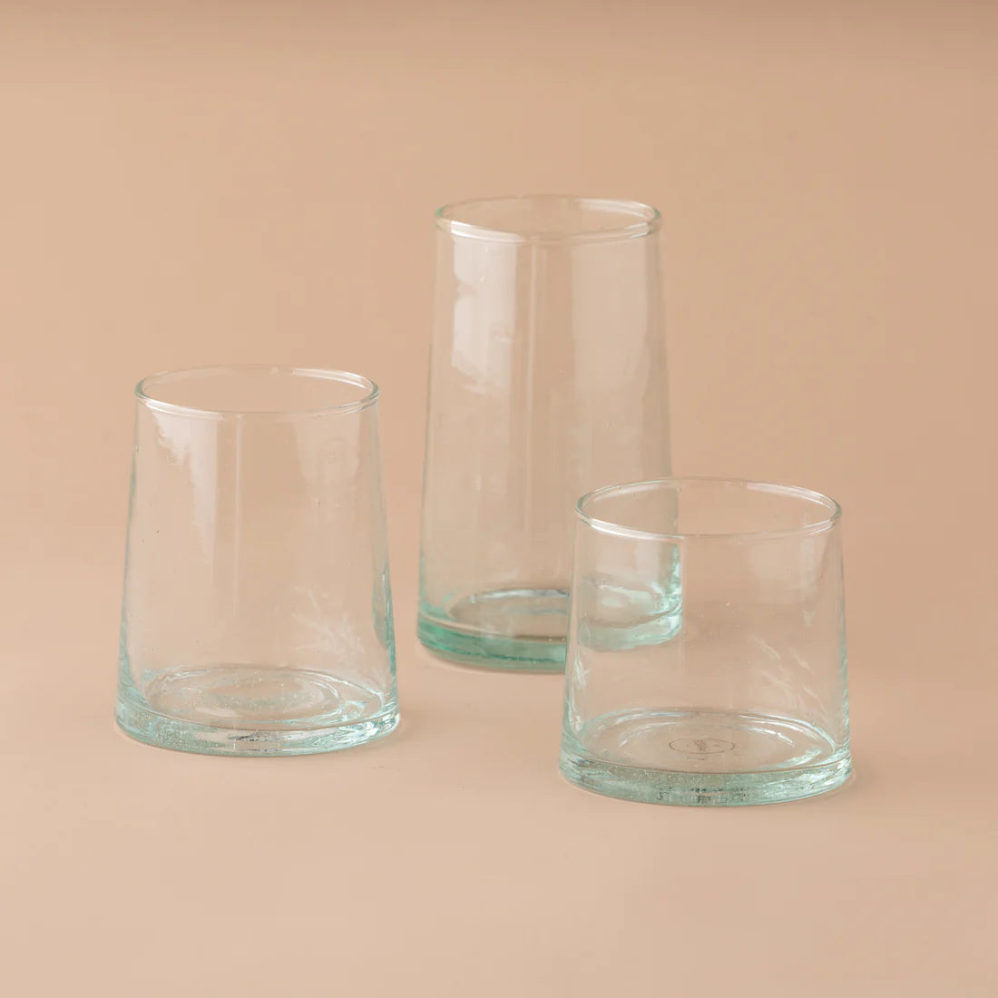 Moroccan Recycled Glass - Set of 4 - Tumbler