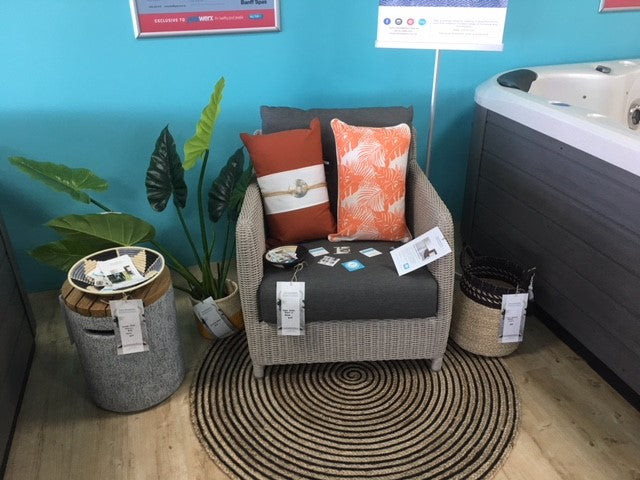 Marina Outdoor Sofa Chair - Display Stock