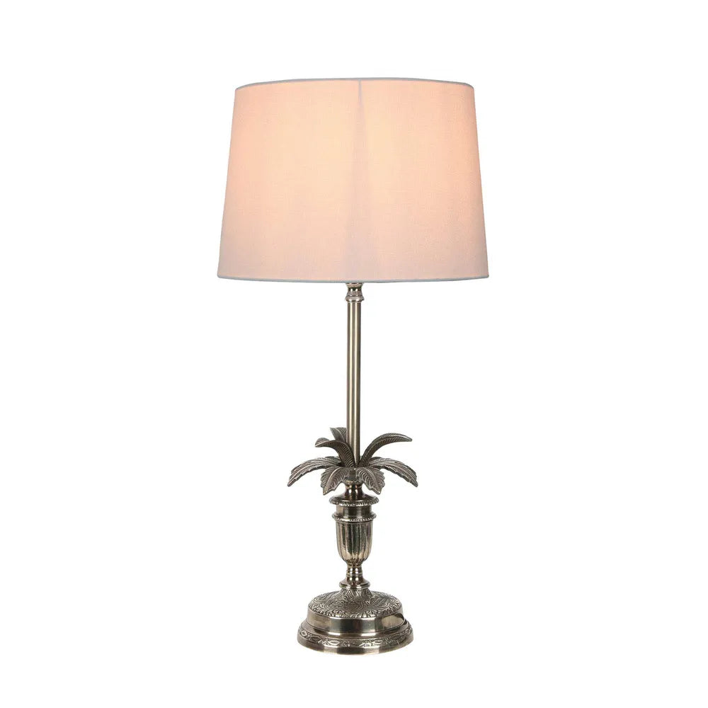 Dixon Table Lamp Base in Silver