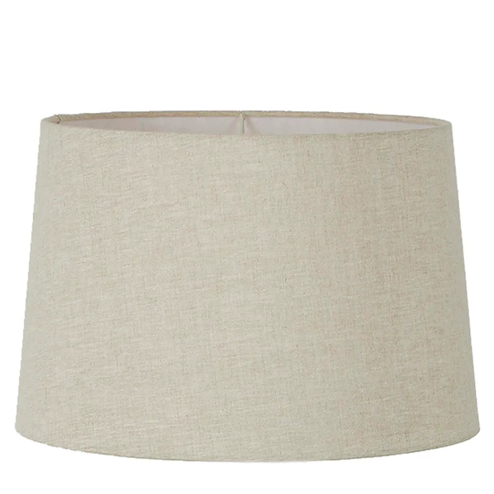 Large Drum Shade in Linen