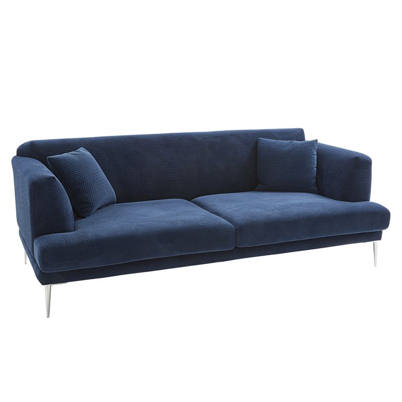 Twilight Sofa in Navy Velvet