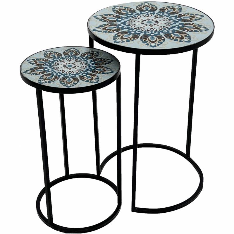 Lesley Mosaic Table Set of 2