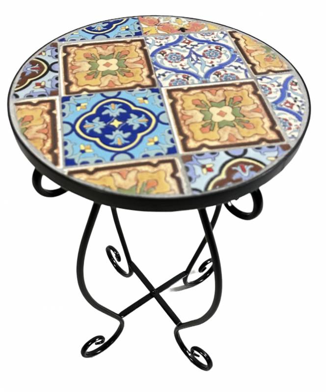 Mira Mosaic Side Table