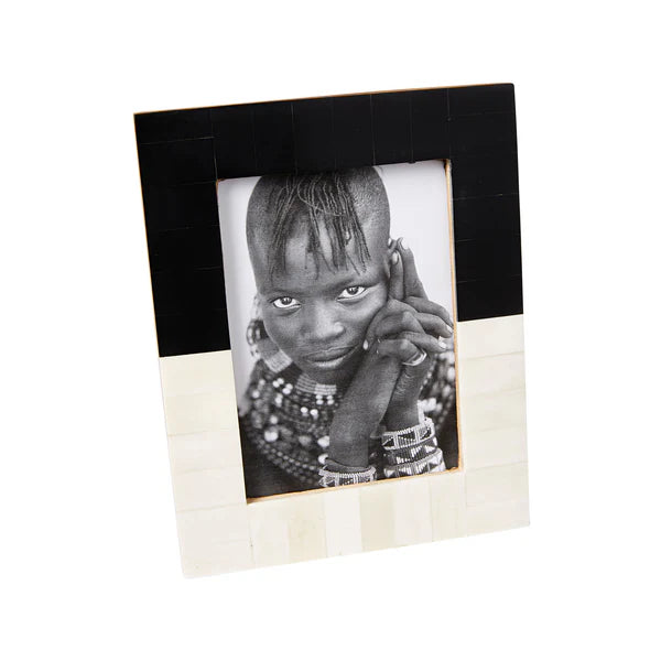 Zoe Bone Photo Frame 5" by 7"