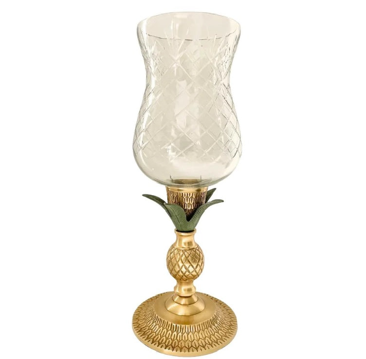Exotico Glass Hurricane Candle Holder