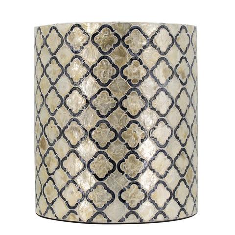 Eilat Shell Stool Side Table