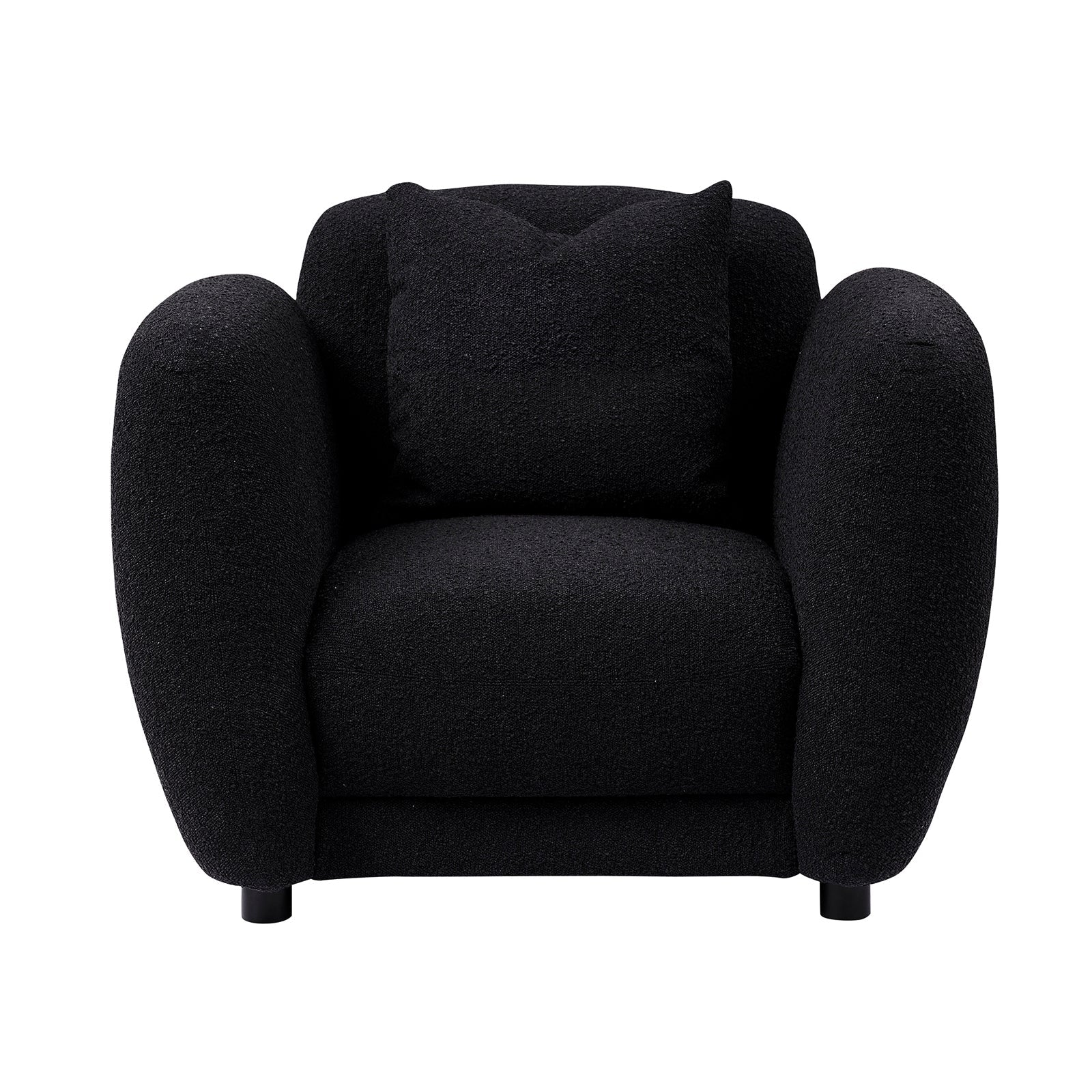 Camino Armchair in Charcoal