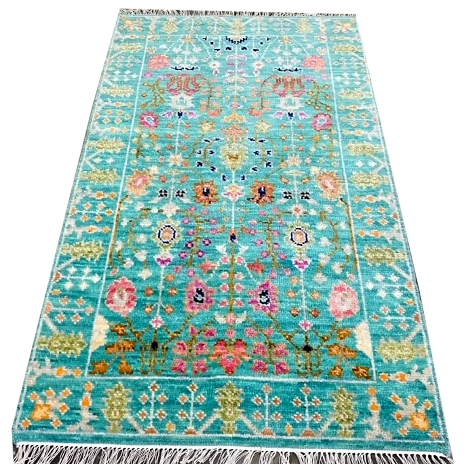 Kinda 100% NZ Wool Oushak Rug