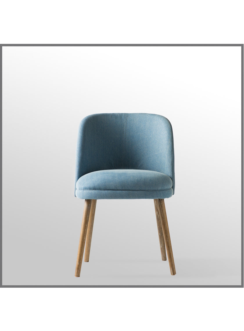 Doma Chair in Stonewash Blue