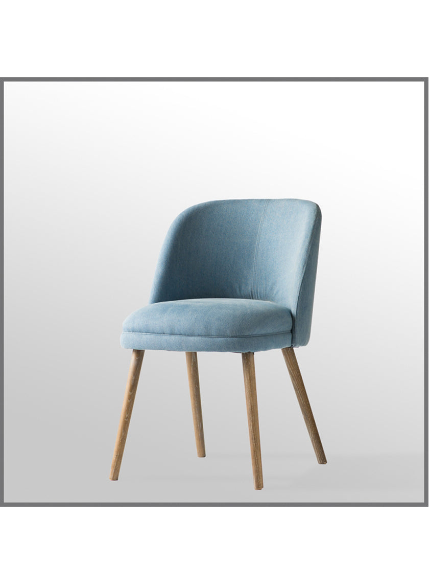 Doma Chair in Stonewash Blue