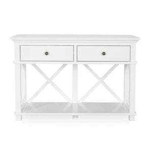 Rosebud Console in White