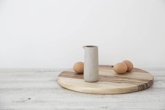 Flax Jug No Handle in Grey