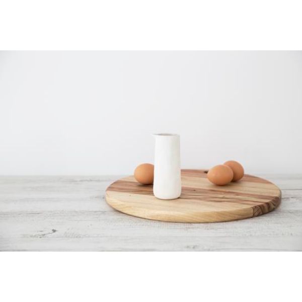 Flax Jug No Handle in White