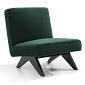 Martyn Chair in Forest Green