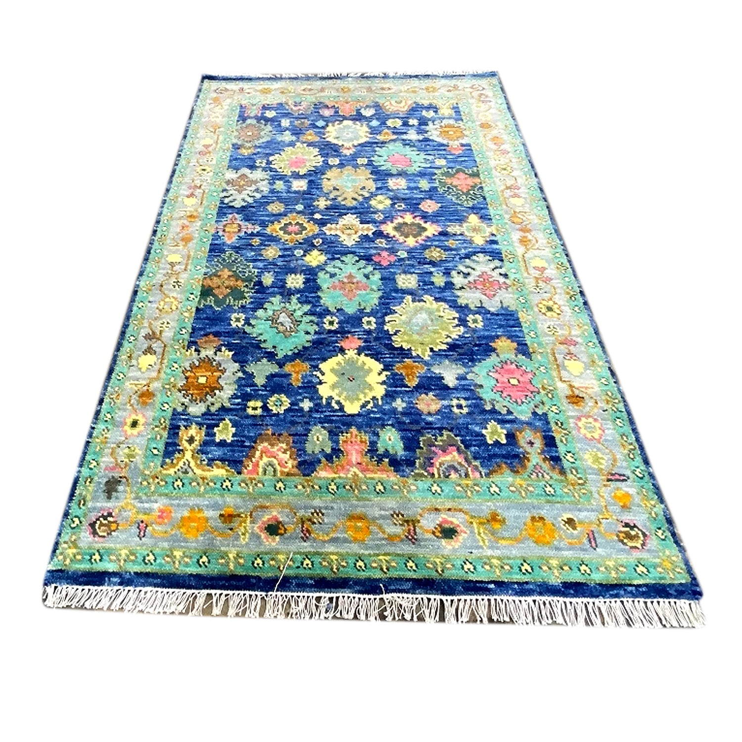 Lakeside 100% NZ Wool Oushak Rug