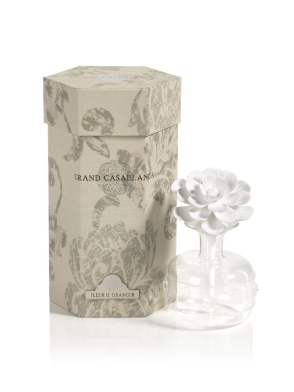 Grand Casablanca Porcelain Diffuser - Fleur d'Oranger