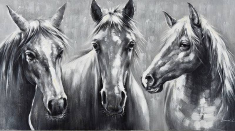 Trio Horse Wall Art