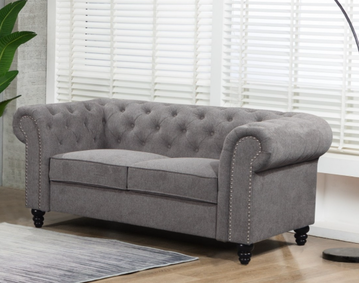Hampton Lounge Sofa In Grey