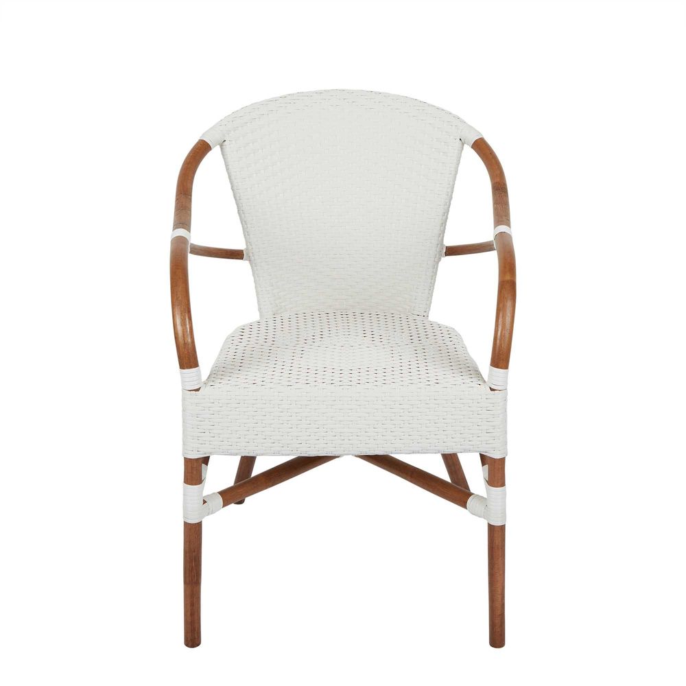 Harlow Rattan Chair in White