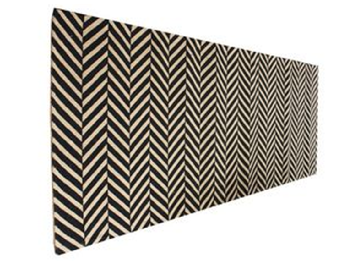 Herringbone Rug in Black