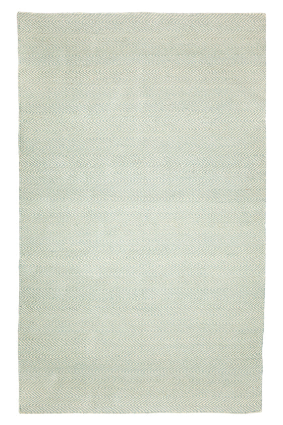 Herringbone Sky Blue Rug