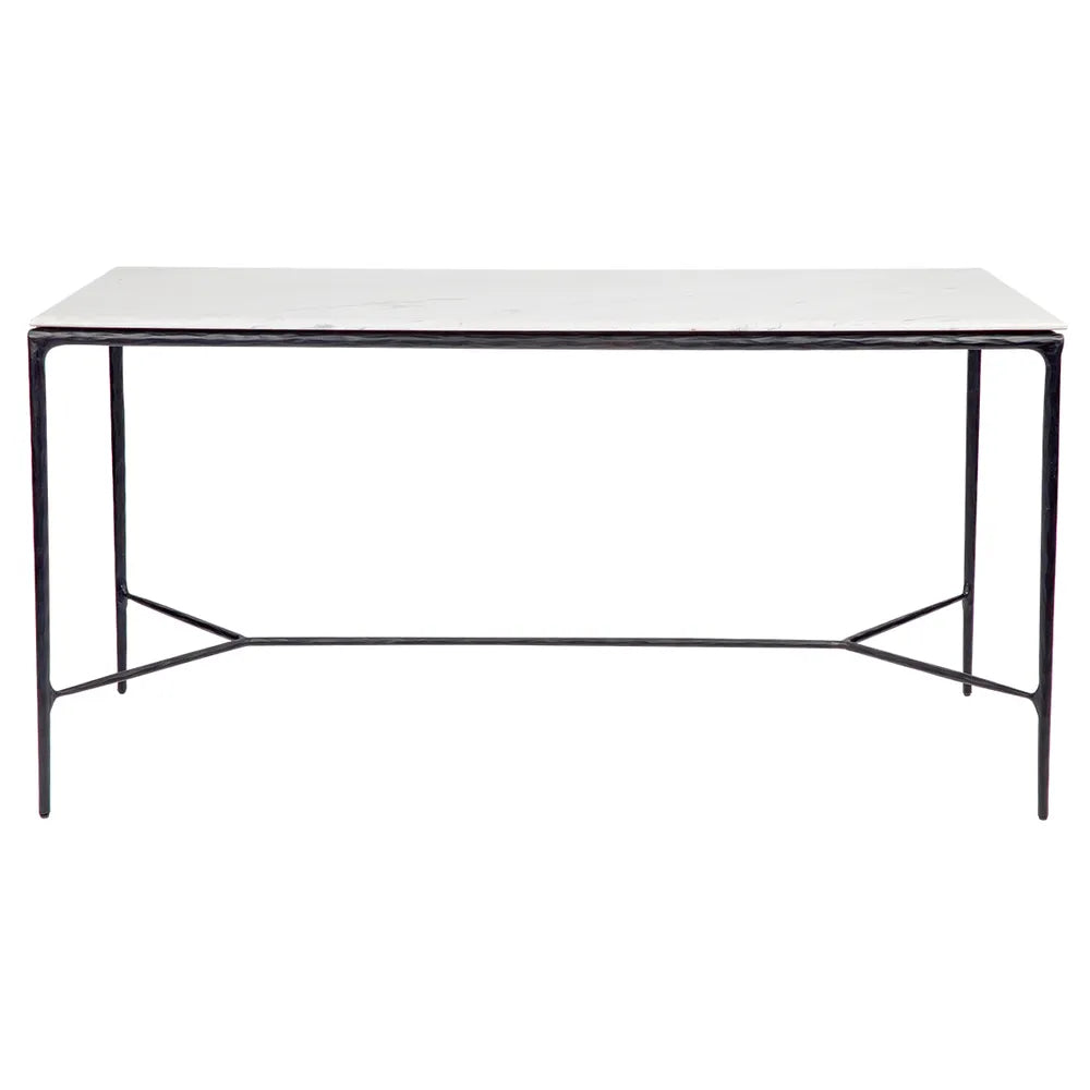 Heston Marble Desk in Black
