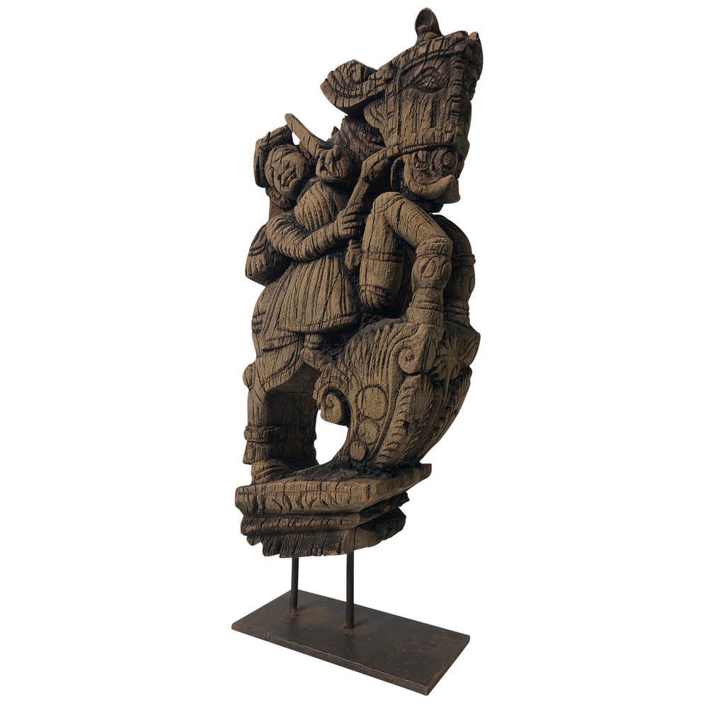 Koriva Horse Carving in Wood