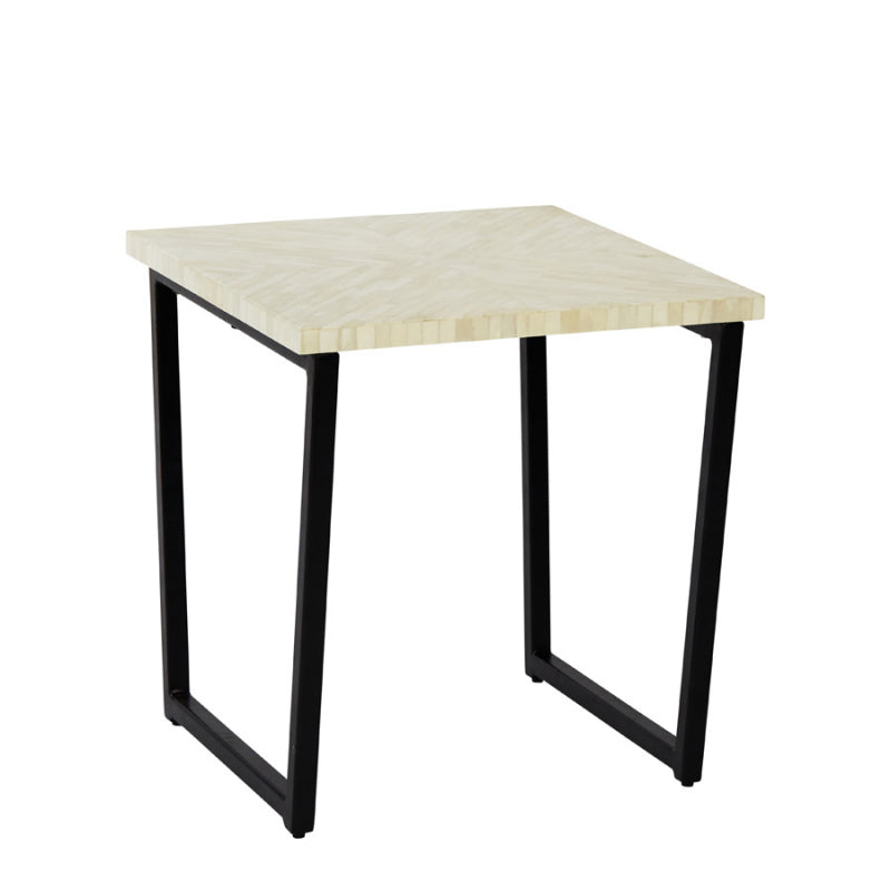 Alto Bone Inlay Side Table