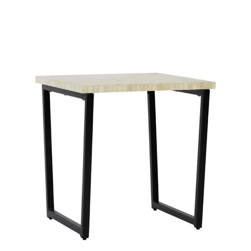 Alto Bone Inlay Side Table