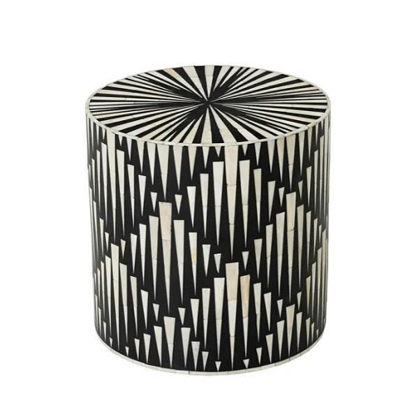 Tasma Bone Inlay Side Table