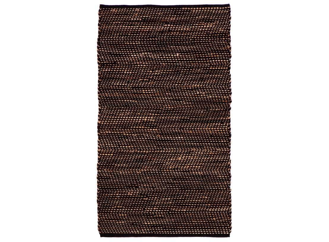 Ibis Black Jute Rug Or Runner
