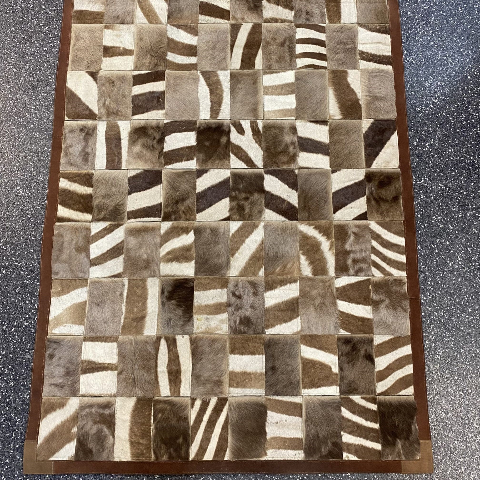 Blesbok & Zebra Hide Rug