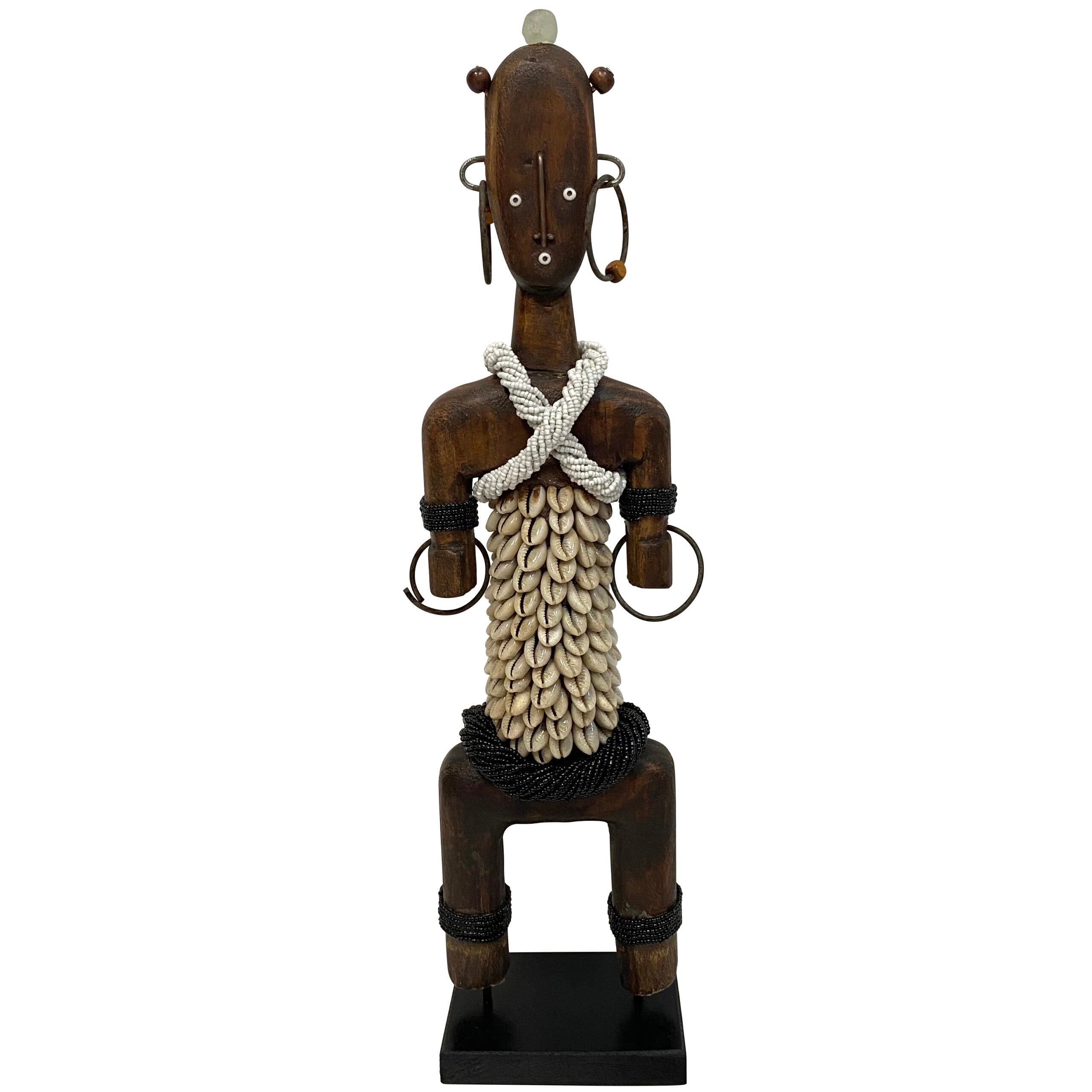 Ndamji Beaded Warrior Doll