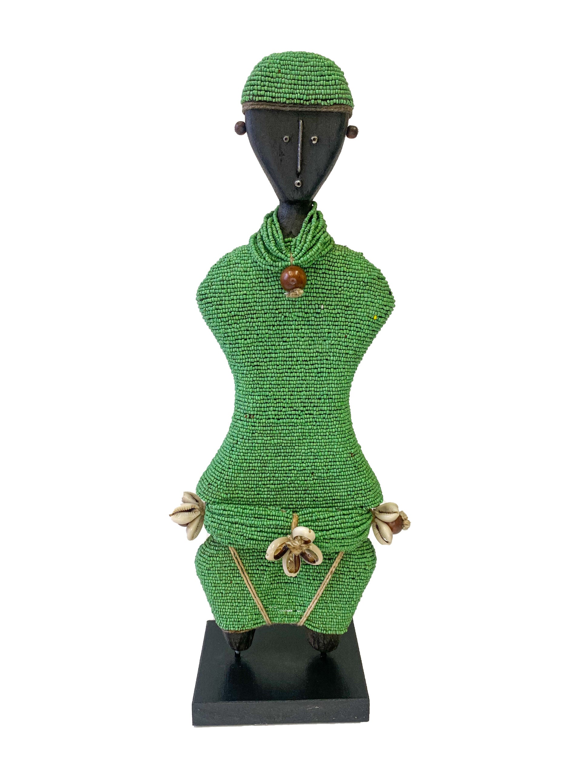 Ndamji Beaded Doll in Green