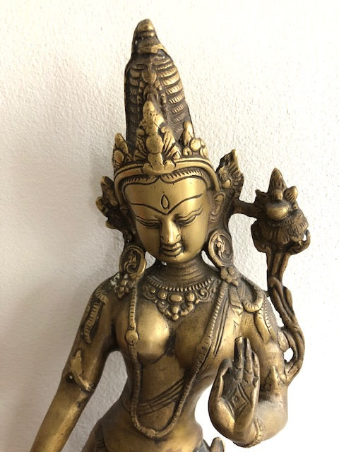 Brass Hindu God