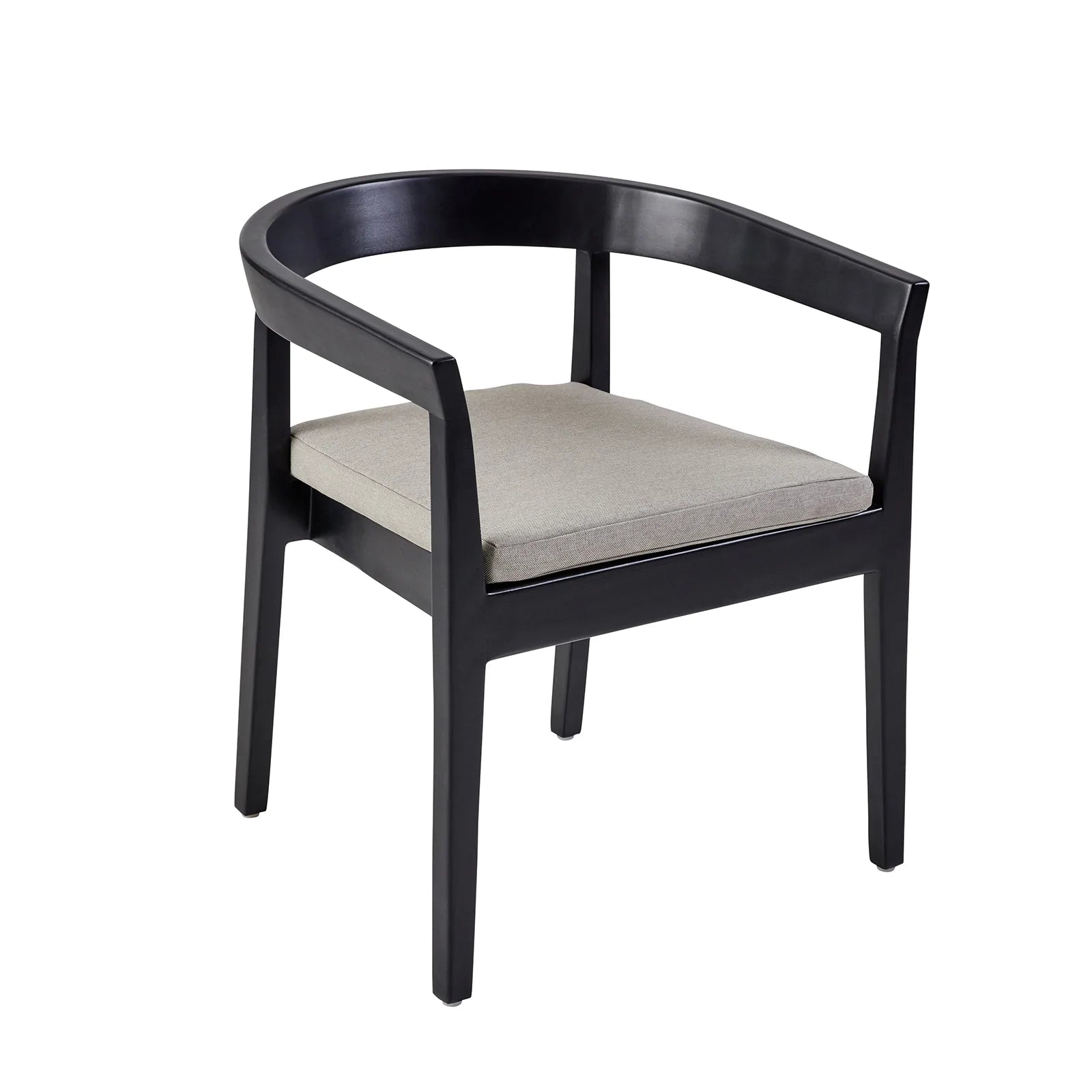 Lombok Outdoor Dining Chair in Black