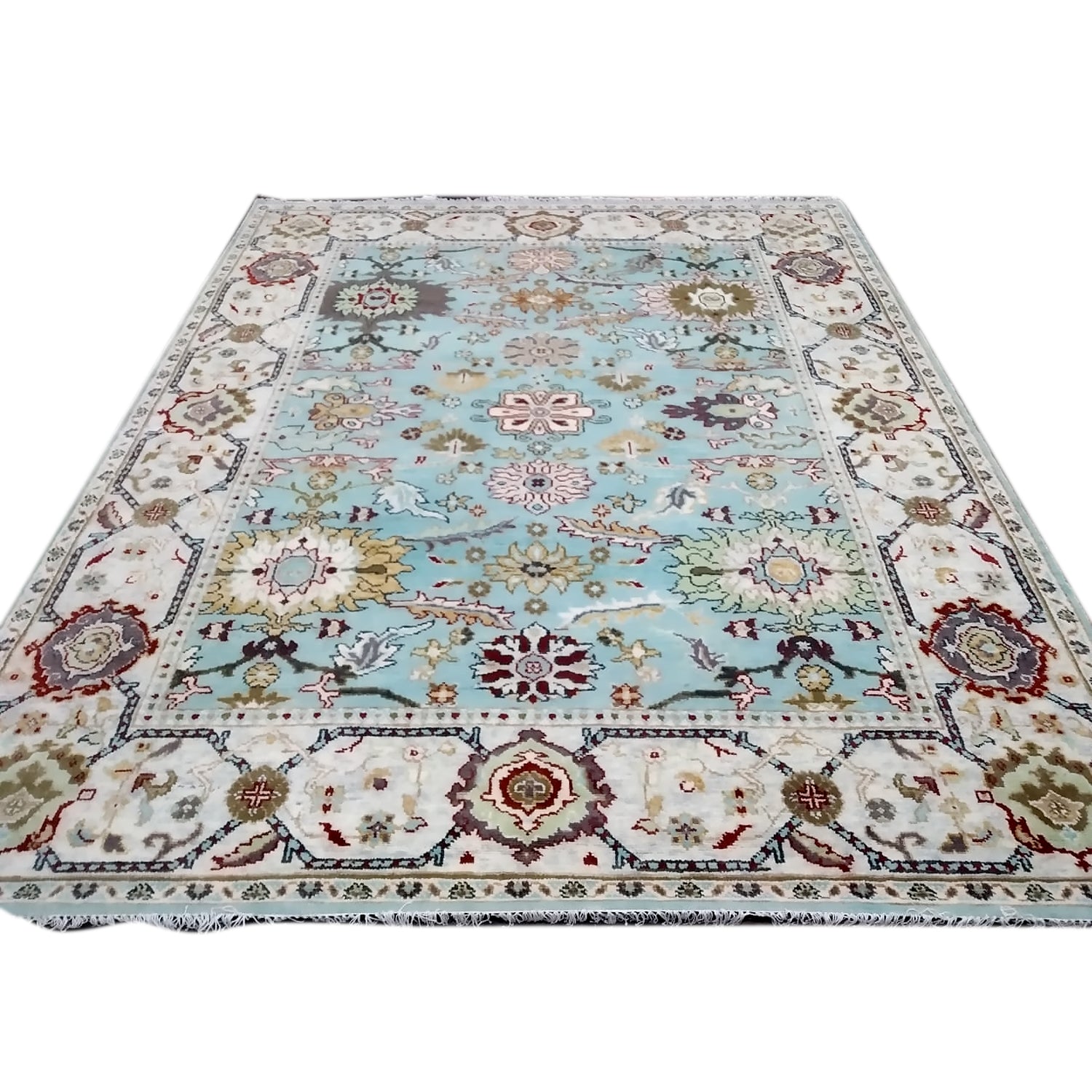 Konya 100% NZ Wool Oushak Rug