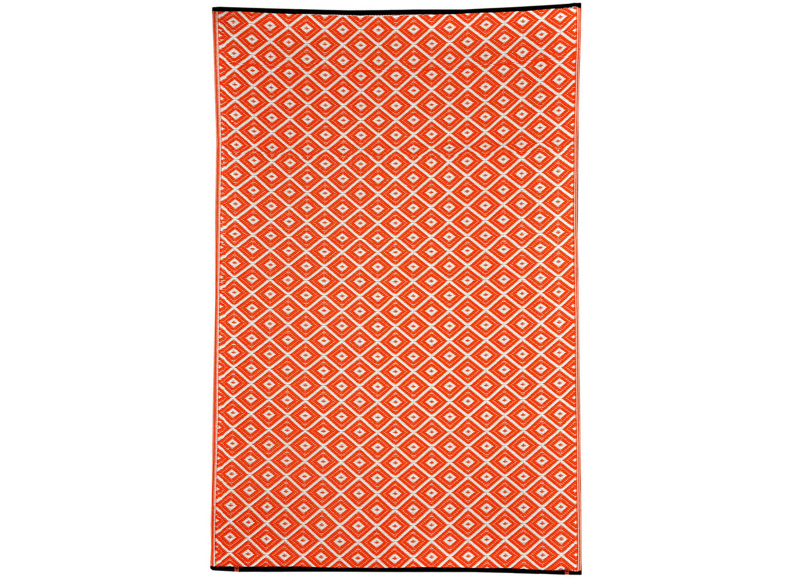 Kimberley Orange Outdoor Rug