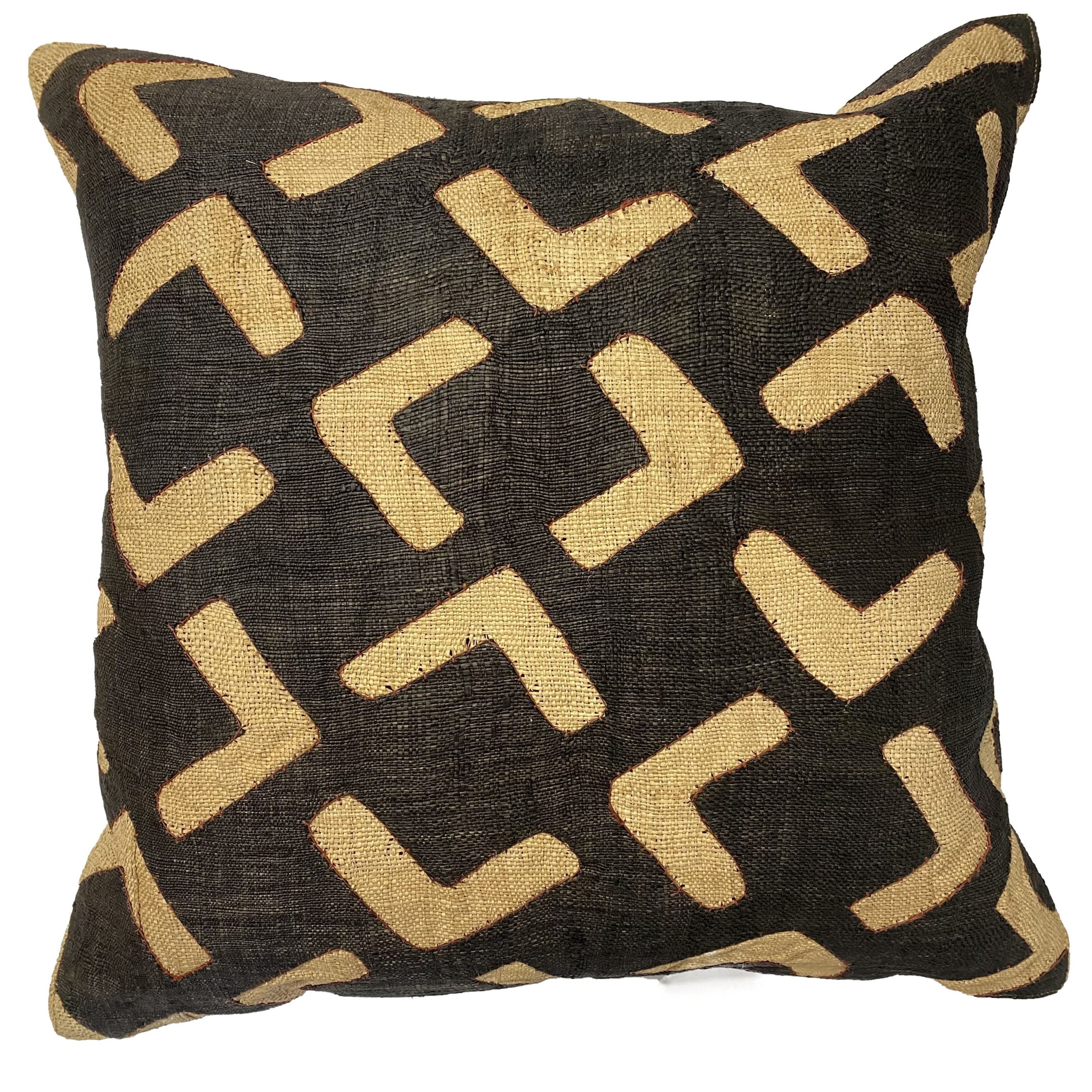 Authentic Kuba Cloth Cushion