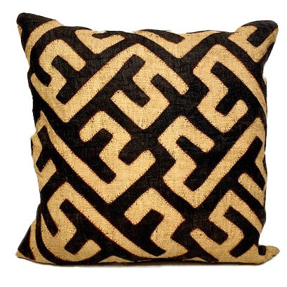 Authentic Kuba Cloth Cushion