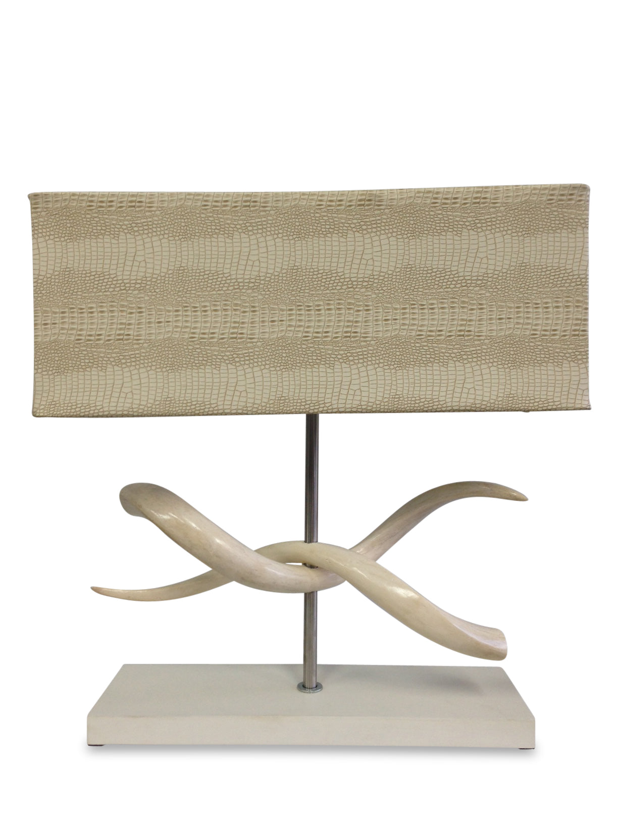 Twin Horizontal Jola Horn Table Lamp