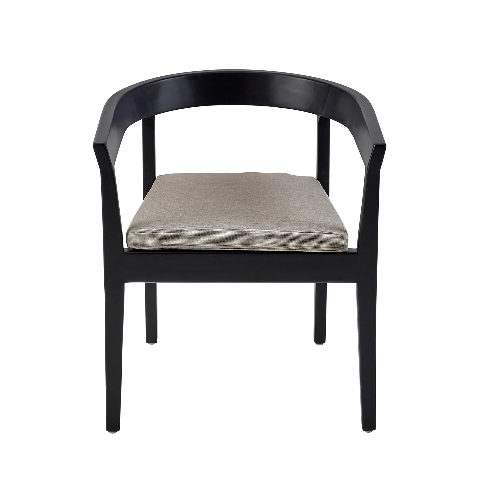 Lombok Outdoor Dining Chair in Black