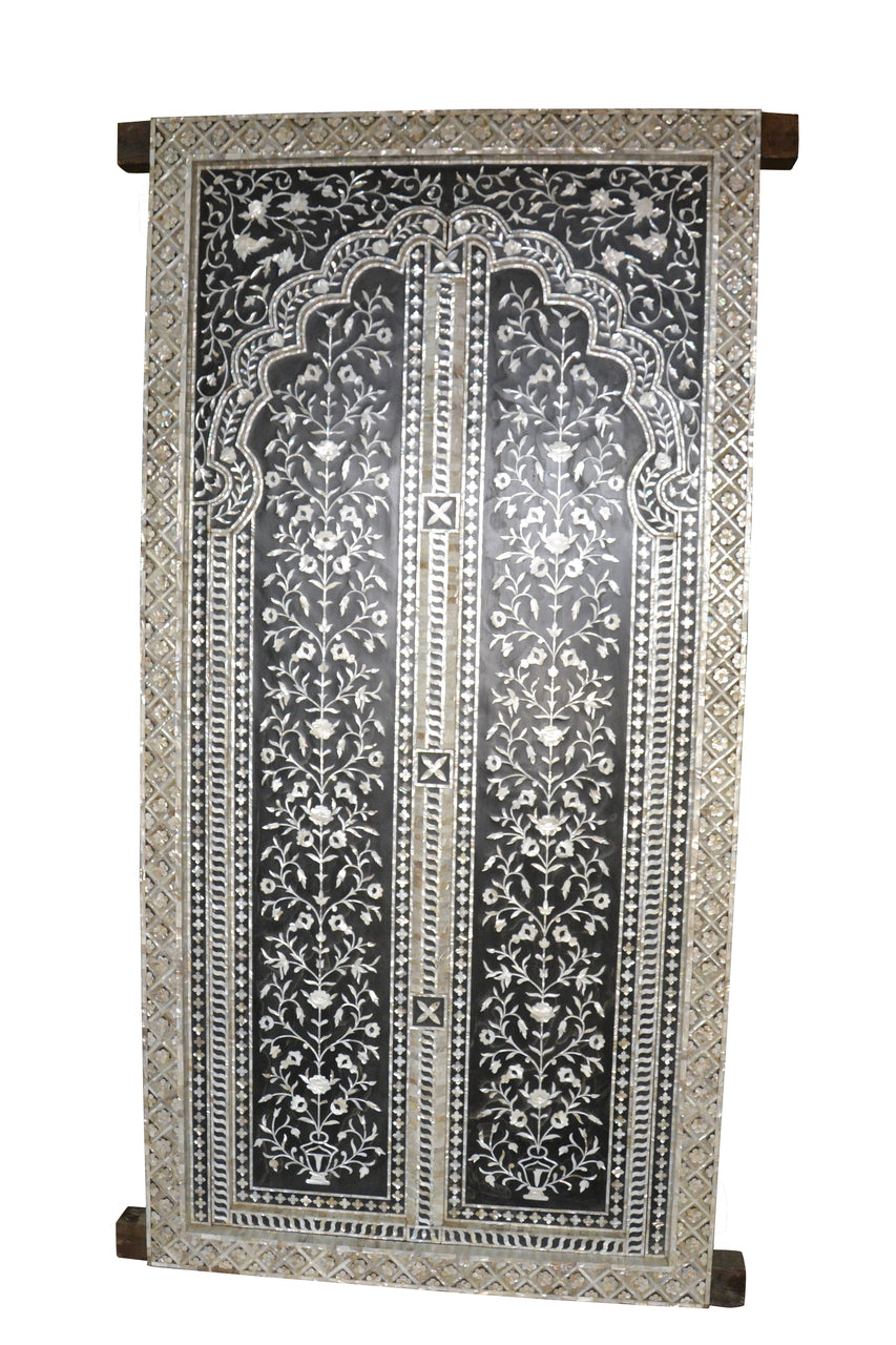 Mother of Pearl Inlay Doors in Black