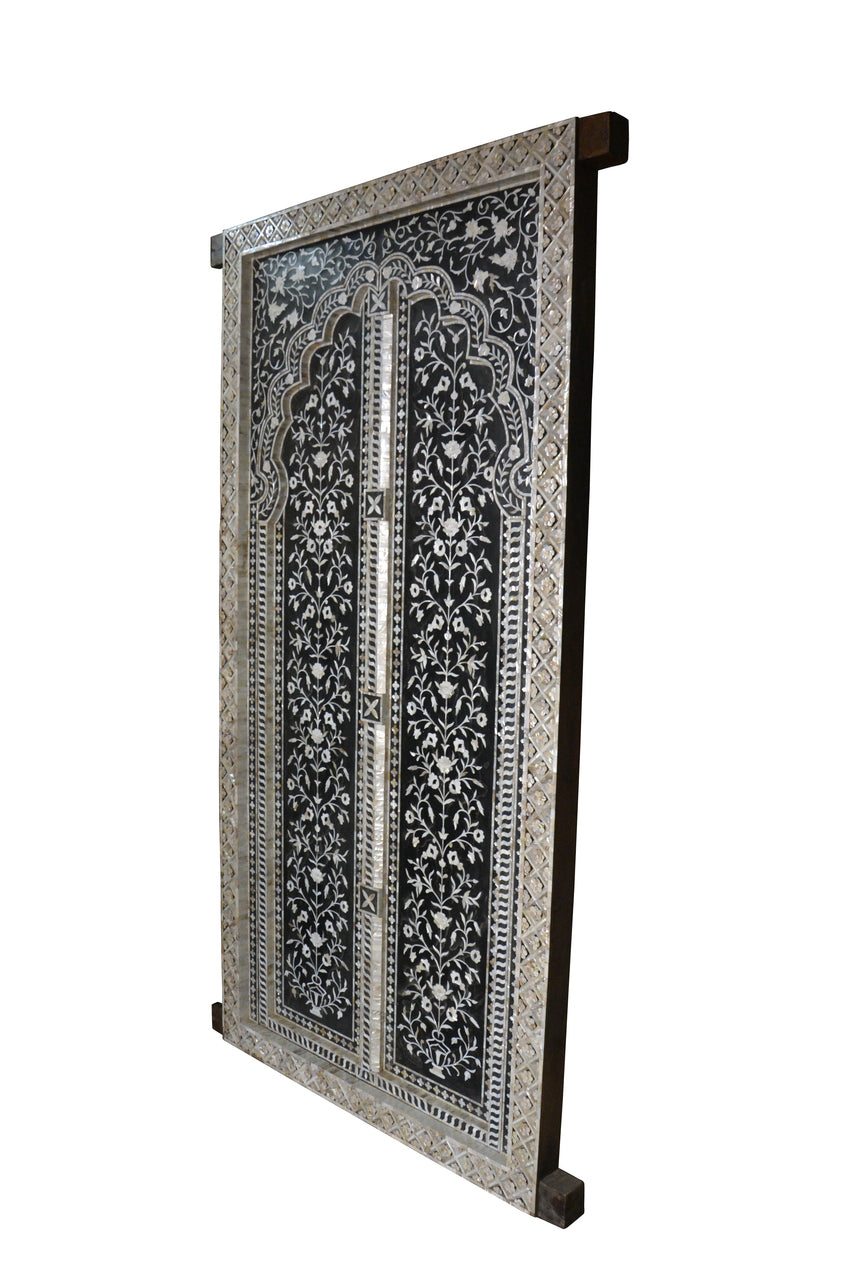 Mother of Pearl Inlay Doors in Black