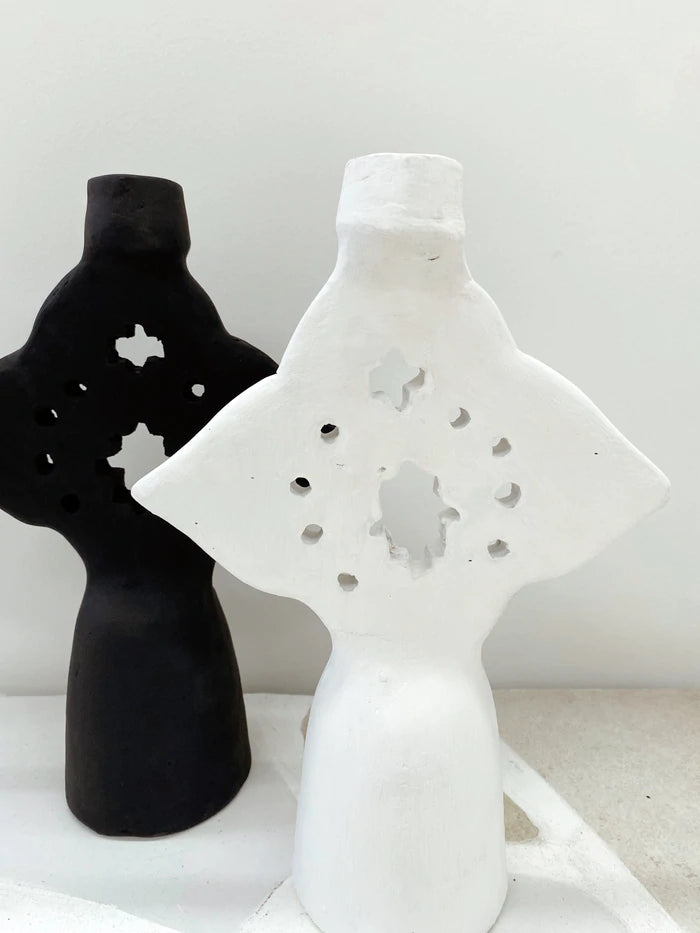 La Paz Hand-Painted Candle Holder