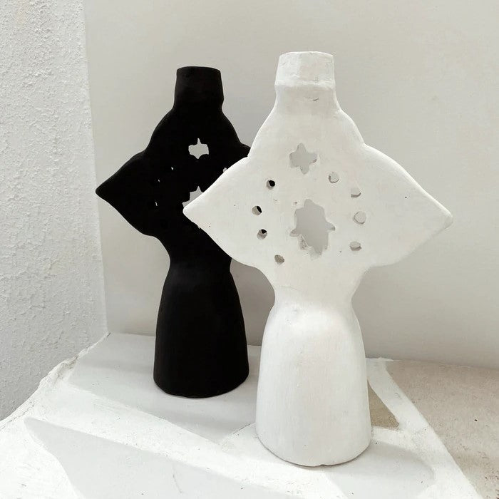 La Paz Hand-Painted Candle Holder